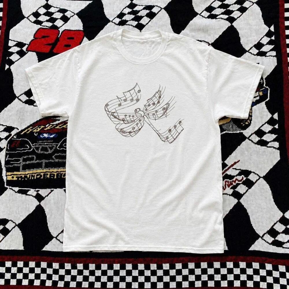 Music Note Dragonfly Graphic Tee